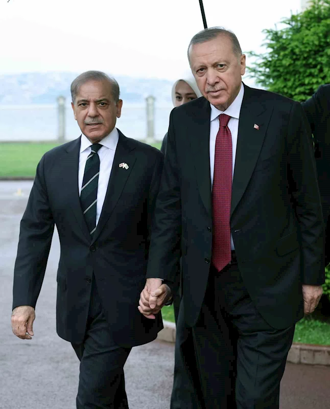Cumhurbaşkanı Erdoğan Pakistan Başbakanı Şerif ile görüştü
