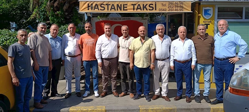 Başkan Erkan Özkan’a bayramda baklavalı börekli sürpriz
