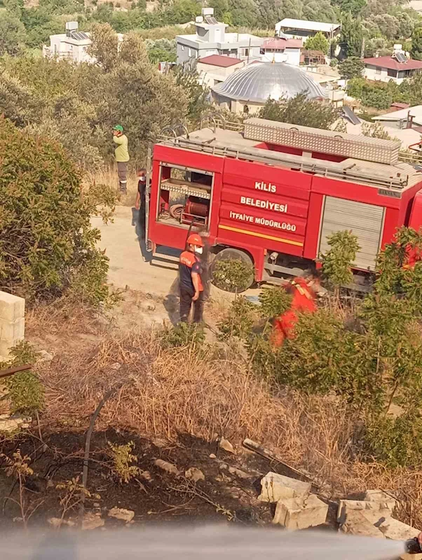 Kilis İtfaiyesinden Hatay’daki yangın söndürme çalışmalarına destek
