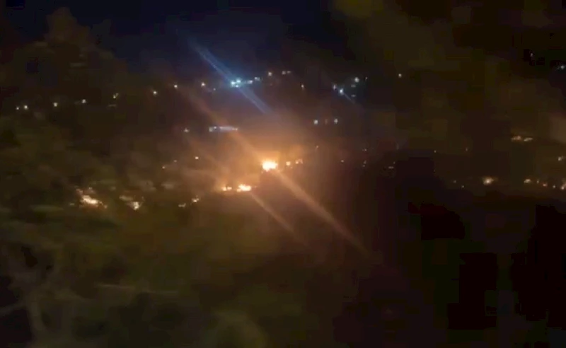 Kahramanmaraş’ta bahçe yangını
