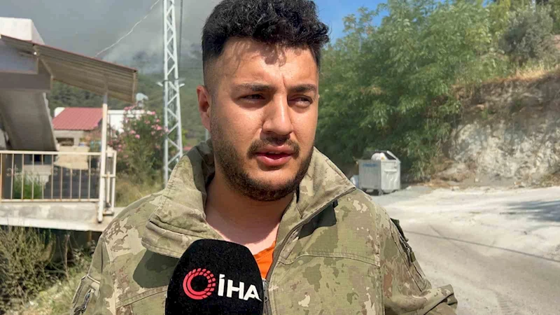 Hatay’daki orman yangınına müdahale 24’üncü saatte devam ediyor
