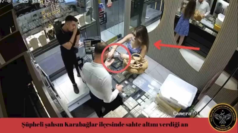 Sahte altın şebekesi İzmir polisine yakalandı
