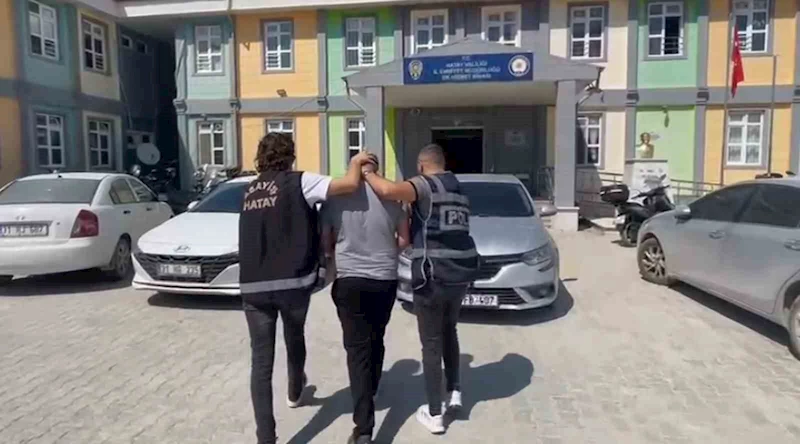 18 yıl hapis cezası ile aranıyordu Antakya’da yakalandı
