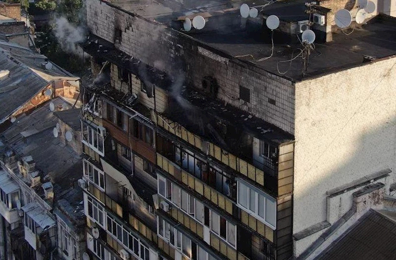 Rusya’dan Kiev’e füzeli ve İHA’lı saldırı: 2 ölü, 16 yaralı
