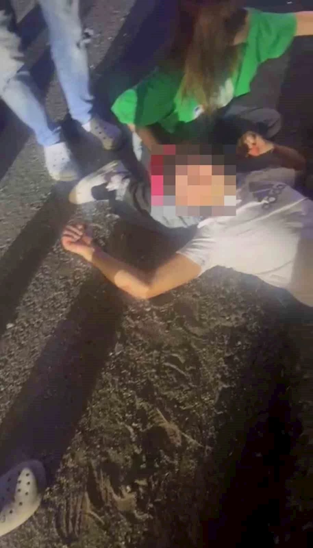 Tekirdağ’da feci kaza: Ağır yaralı arkadaşını dizine koyup bekledi
