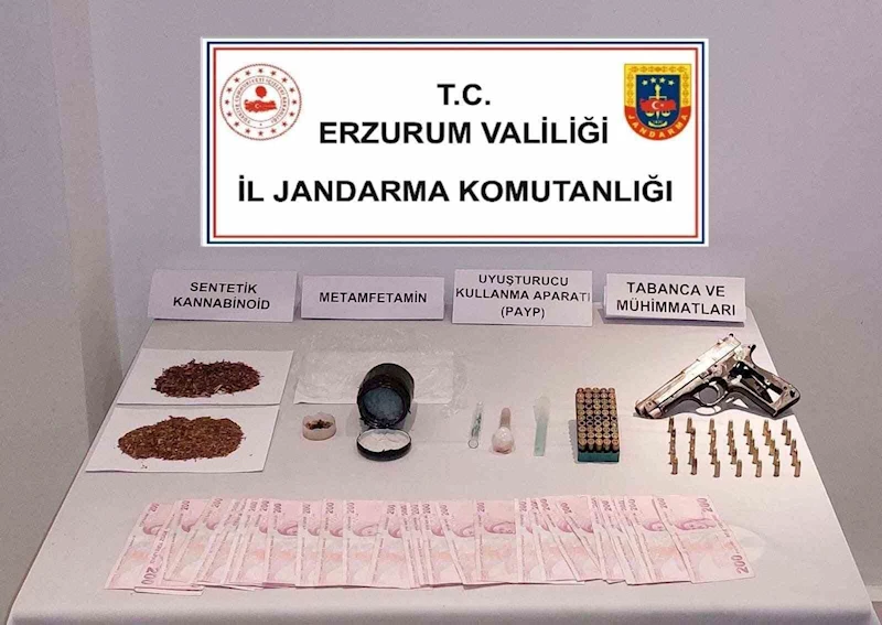 Jandarma’dan uyuşturucu operasyonu
