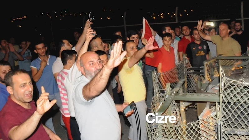 Şırnaklılar, 15 Temmuz gecesi yaşadıklarını anlattı
