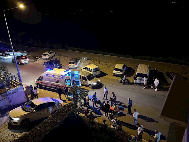 Eğirdir’de otomobil ile motosiklet çarpıştı: 2 yaralı
