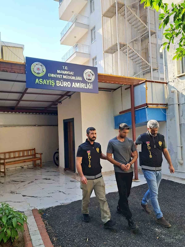 Manavgat’ta 12 yıl hapis cezası ile aranan şahıs yakalandı
