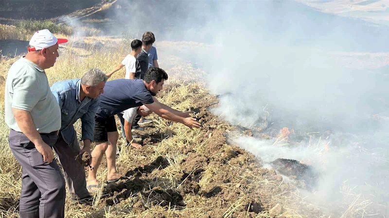 Tokat’ta buğday tarlasında çıkan yangın 2 bin dönüm araziyi kül etti
