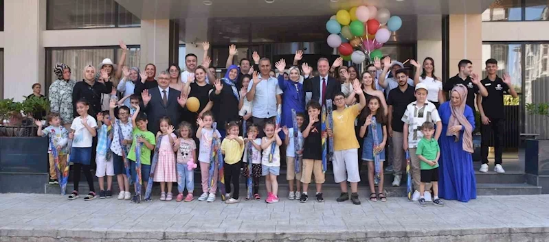 Kanser tedavisini başarıyla tamamlayan çocuklara moral yemeği
