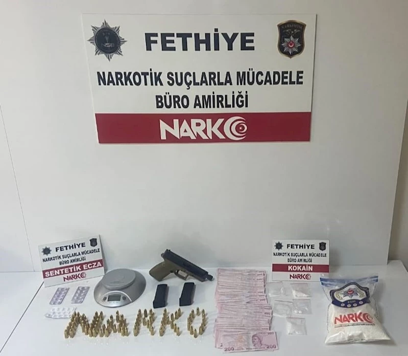 Marmaris ve Fethiye’de uyuşturucu operasyonu: 5 tutuklama
