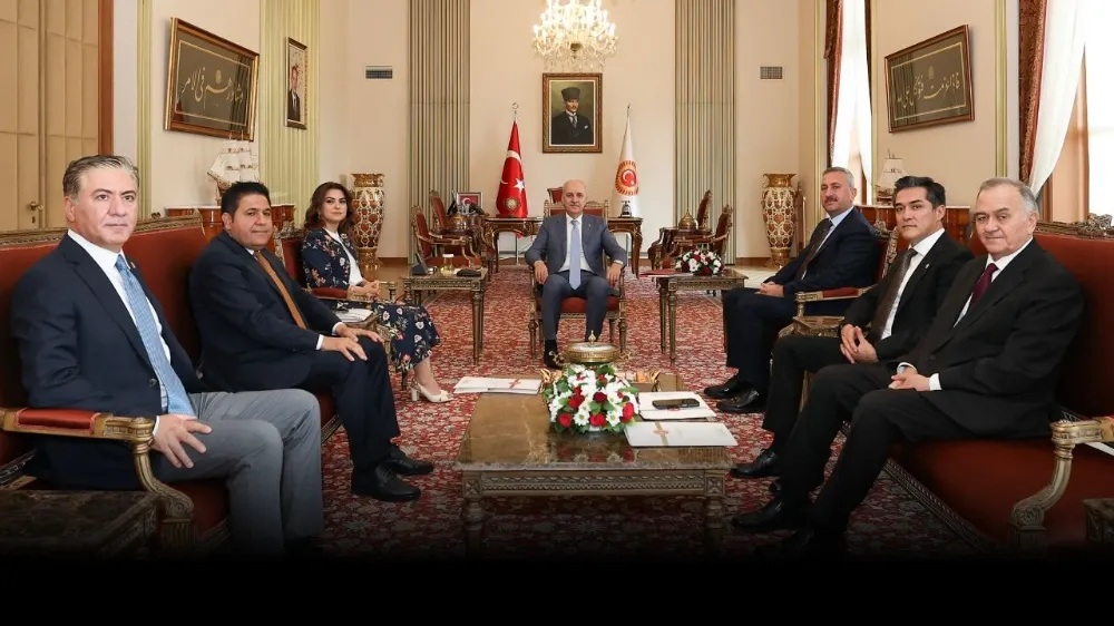 TBMM Başkanı Kurtulmuş, grup başkanvekilleri ile görüştü: Komisyon için ilk adım!
