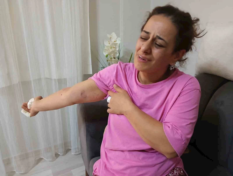 Su basan evinde kızıyla birlikte mahsur kalan kadın: 