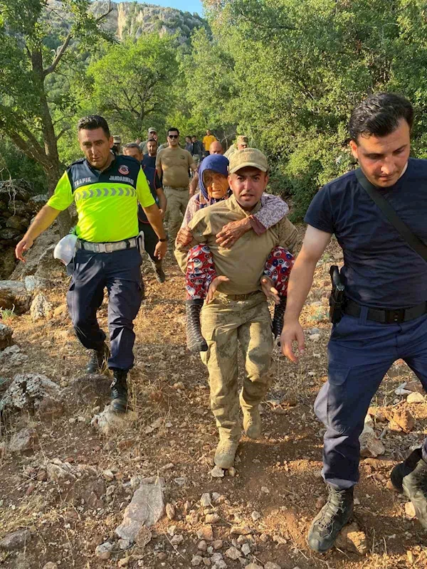 Burdur’da ikinci kez kaybolan Alzheimer hastası yaşlı kadın arazide bulundu
