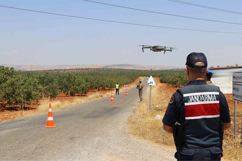 Gaziantep’te jandarma ekipleri ’yeşil altın’ için nöbette
