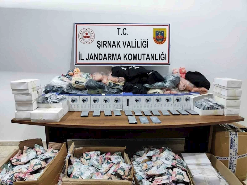 Şırnak’ta 10 günde 9.9 milyon TL değerinde kaçak malzeme ele geçirildi
