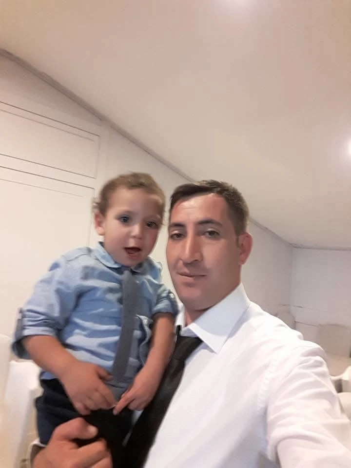 Yangında şehit olan işçinin görüntüleri yürekleri dağladı

