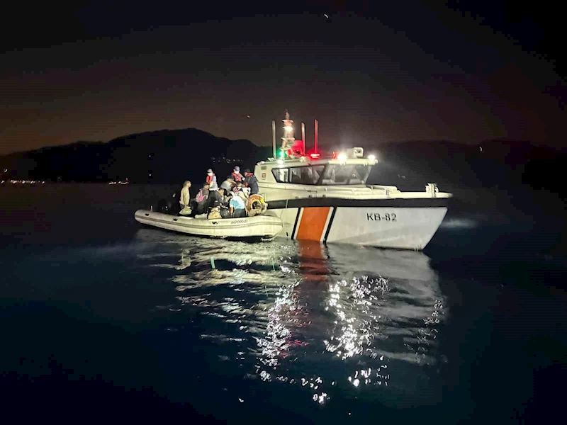 Fethiye’de 33 düzensiz göçmen ve bir göçmen kaçakçısı yakalandı
