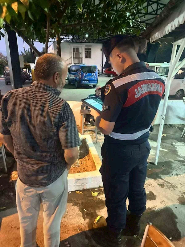 Köşk jandarmasından ‘huzur’ denetimi
