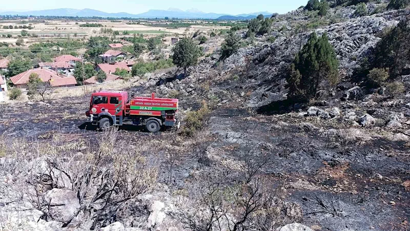 Isparta’daki orman yangını kontrol altına alındı
