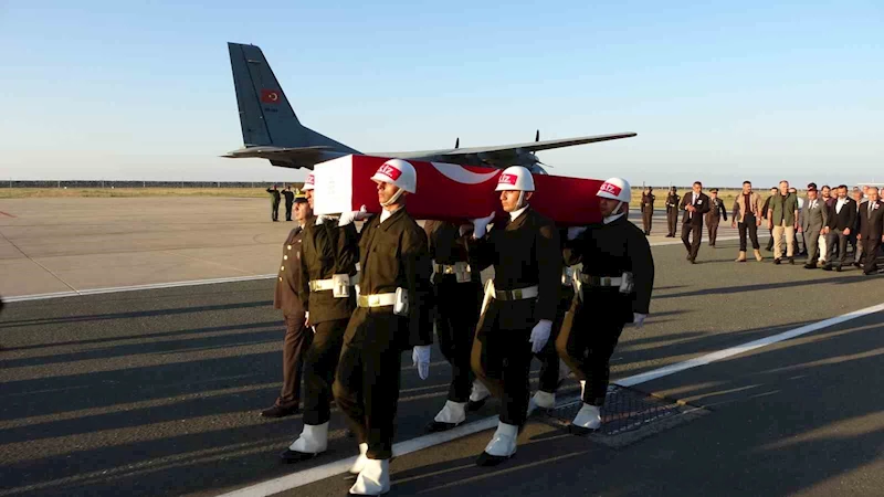 Ordulu şehidin naaşı memleketine getirildi
