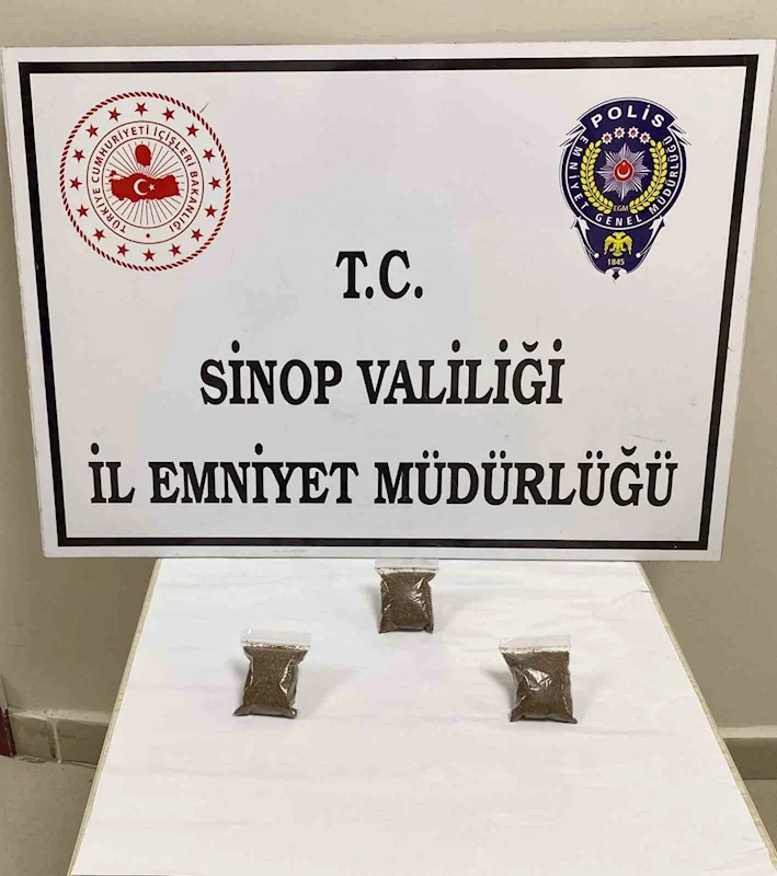 Şüpheli şahsın üzerinden uyuşturucu çıktı
