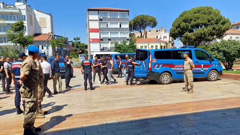Köşk’teki gazinoda öldürülen Özbek kadının katil zanlıları adliyeye sevk edildi
