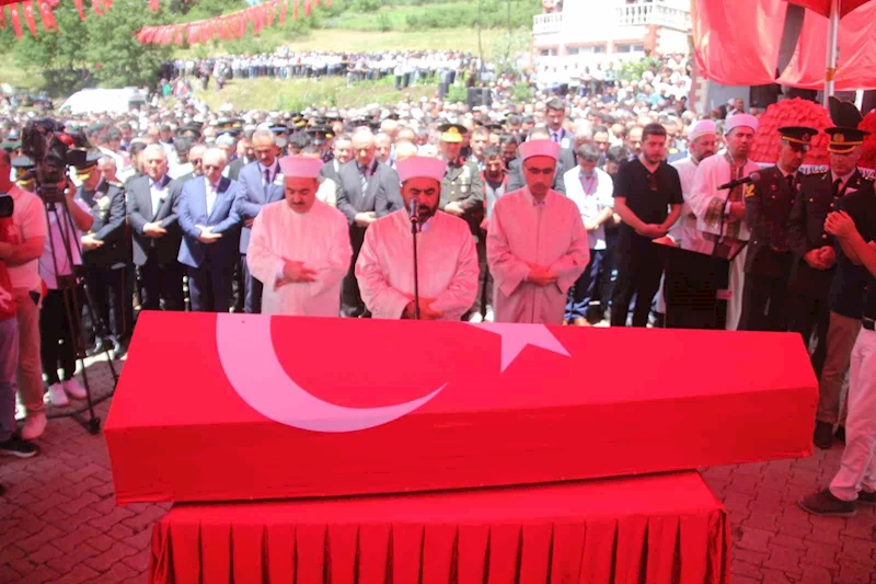 Ordulu şehit, son yolculuğuna uğurlandı
