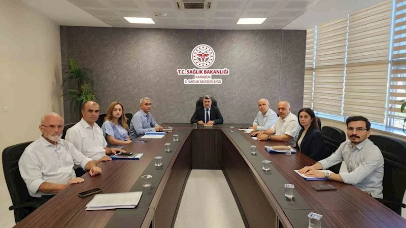 Karabük’te sağlık hizmetleri değerlendirme toplantısı yapıldı
