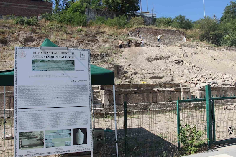 Bolu Antik Stadion’da kazı çalışmaları başladı
