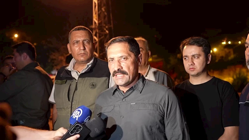 Hatay’daki orman yangınıyla ilgili Vali Masatlı’dan açıklama: 
