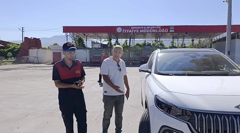 Osmaniye’de elektrikli otomobilin bagajında mahsur kalan 5 kedi yavrusu kurtarıldı
