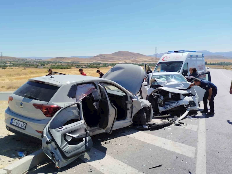 Elazığ’da trafik kazası: 7 yaralı
