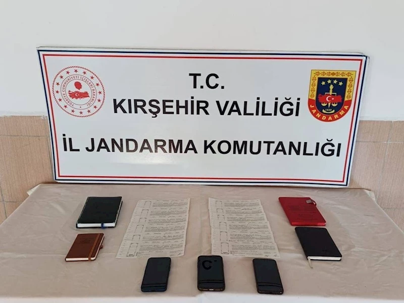 Kırşehir’de tefecilik yapanlar yakalandı
