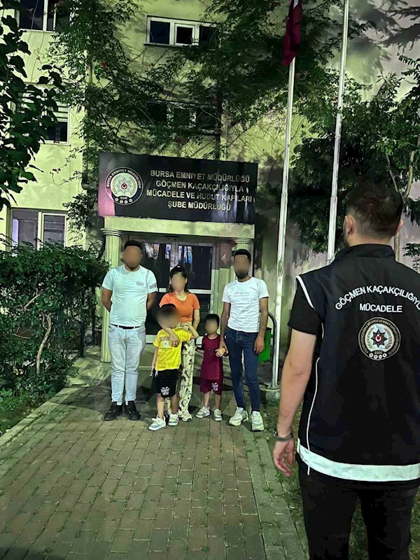 Bursa’da göçmen kaçakçılığı operasyonu: 1 organizatör yakalandı
