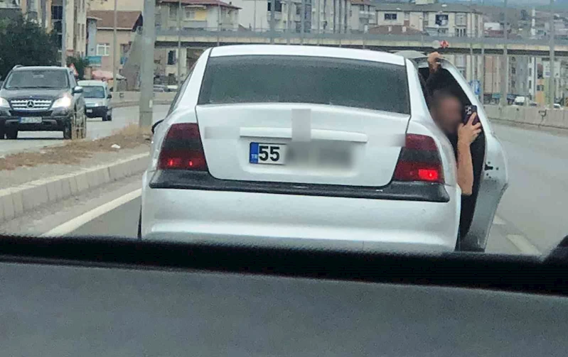 Samsun’da trafikte tehlikeli davranışlar cezasız kalmadı

