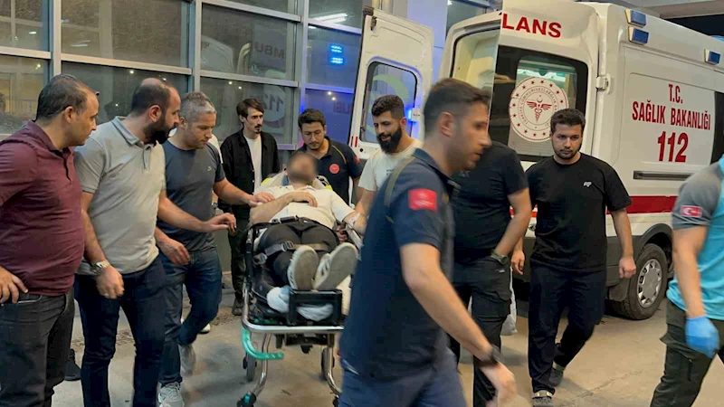 Olay yerine giden polis ekipleri kaza yaptı: 4’ü polis 5 yaralı
