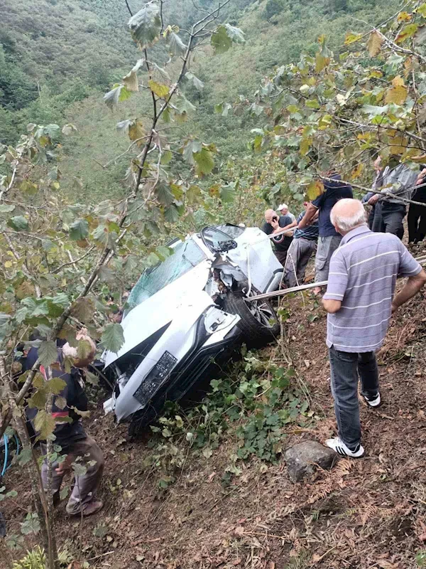 Giresun’da feci kaza: 1 ölü, 2 yaralı
