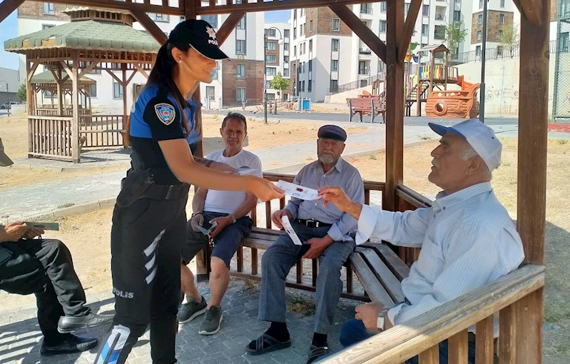 Kütahya Emniyeti’nden ’güvenli hayat için bilgilendirme’ çalışmaları
