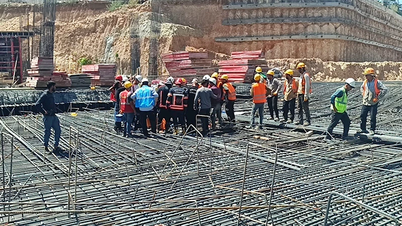 Malatya’da inşaatta iş kazası: 1 işçi yaralandı
