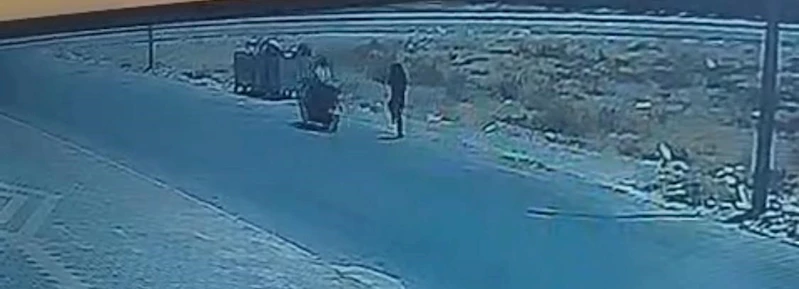 Batman’da çocuğa motosikletli saldırı kameraya yansıdı
