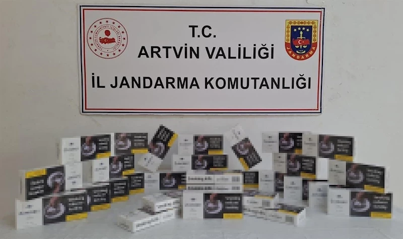 Artvin’de jandarmadan kaçakçılık operasyonu: 9 gözaltı
