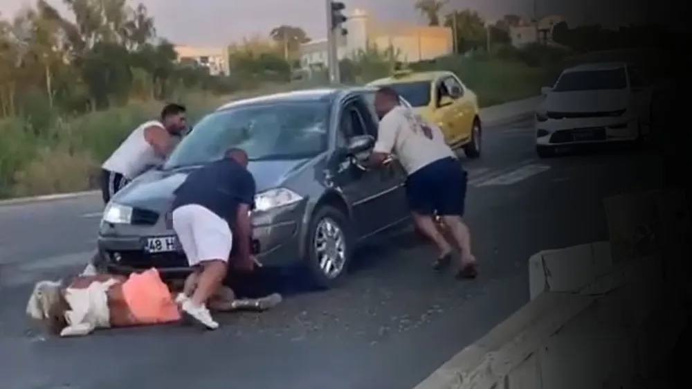 Kaza yapan alkollü sürücü kaçmaya çalışırken yaralı kadını ezdi