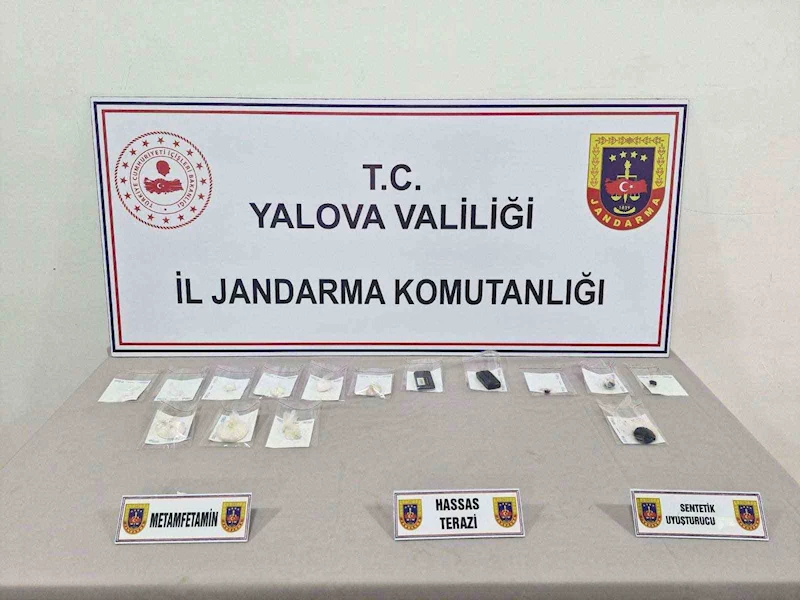 Yalova’da uyuşturucu operasyonunda 1 tutuklama

