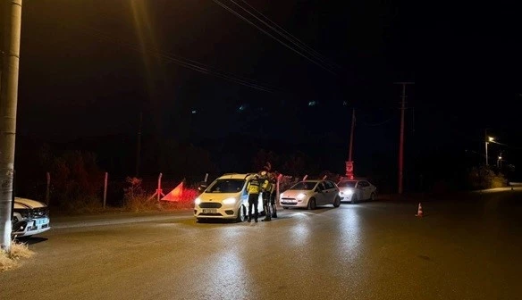 Kızılcaköy’de 43 araç, 71 şahıs kontrol edildi
