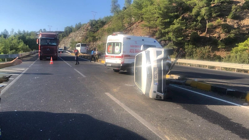 Köyceğiz’de trafik kazası: 4 yaralı
