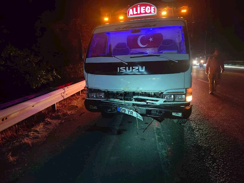 Susurluk’ta çift taraflı trafik kazası: 2 yaralı
