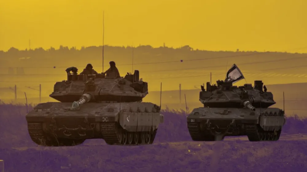 İsrail tankları Gazze