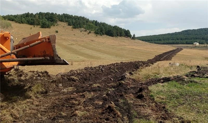 Hayvan hastanesi için alternatif yol çalışması
